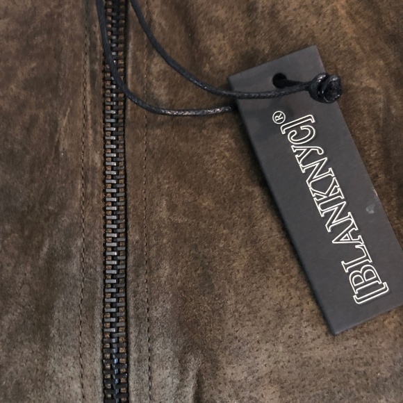 BLANKNYC Denim No Limit Suede Moto Jacket - Picture 4 of 6